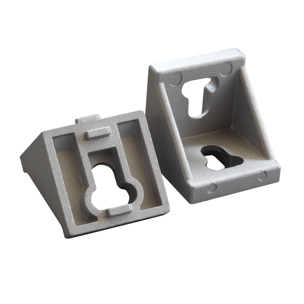 Bodanli 4545 corner pieces silver white