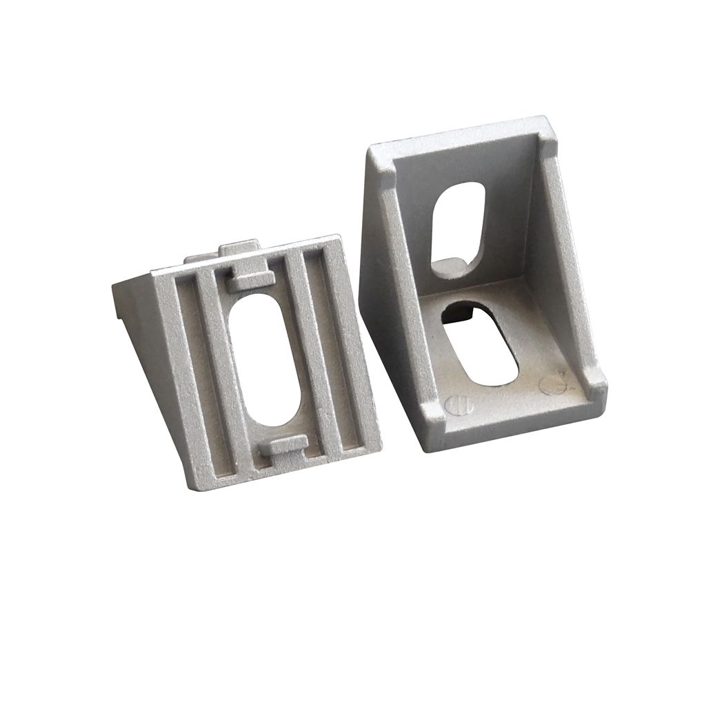 Bodanli 4040 corner pieces silver white